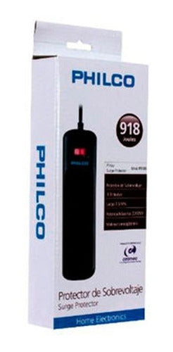 Alargador / Extensión Philco P9186 Protector Sobrevoltaje 918 Joules