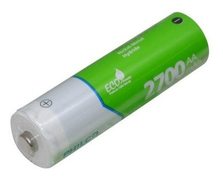 Pila Recargable Philco AA 2700 mAh Pack 10 Unidades