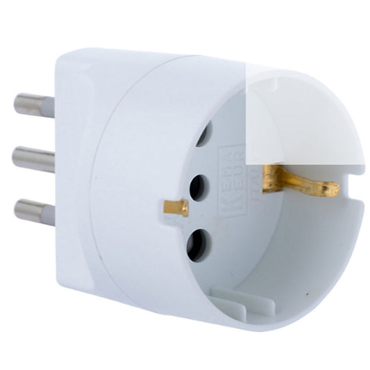 Adaptador De Enchufe Schuko Philco Modelo 78545 250V / 10A / 1500W