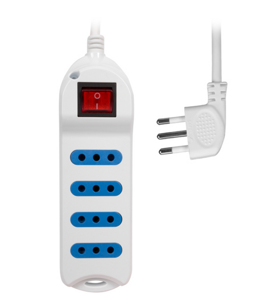 Extensión Philco Modelo XT30 Cable 3 Metros Con Switch On/Off