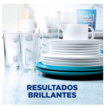 Finish Pack Económico Detergente Bolsa 1 kg. + Abrillantador 400 ml. + Sal Antisarro1 kg.