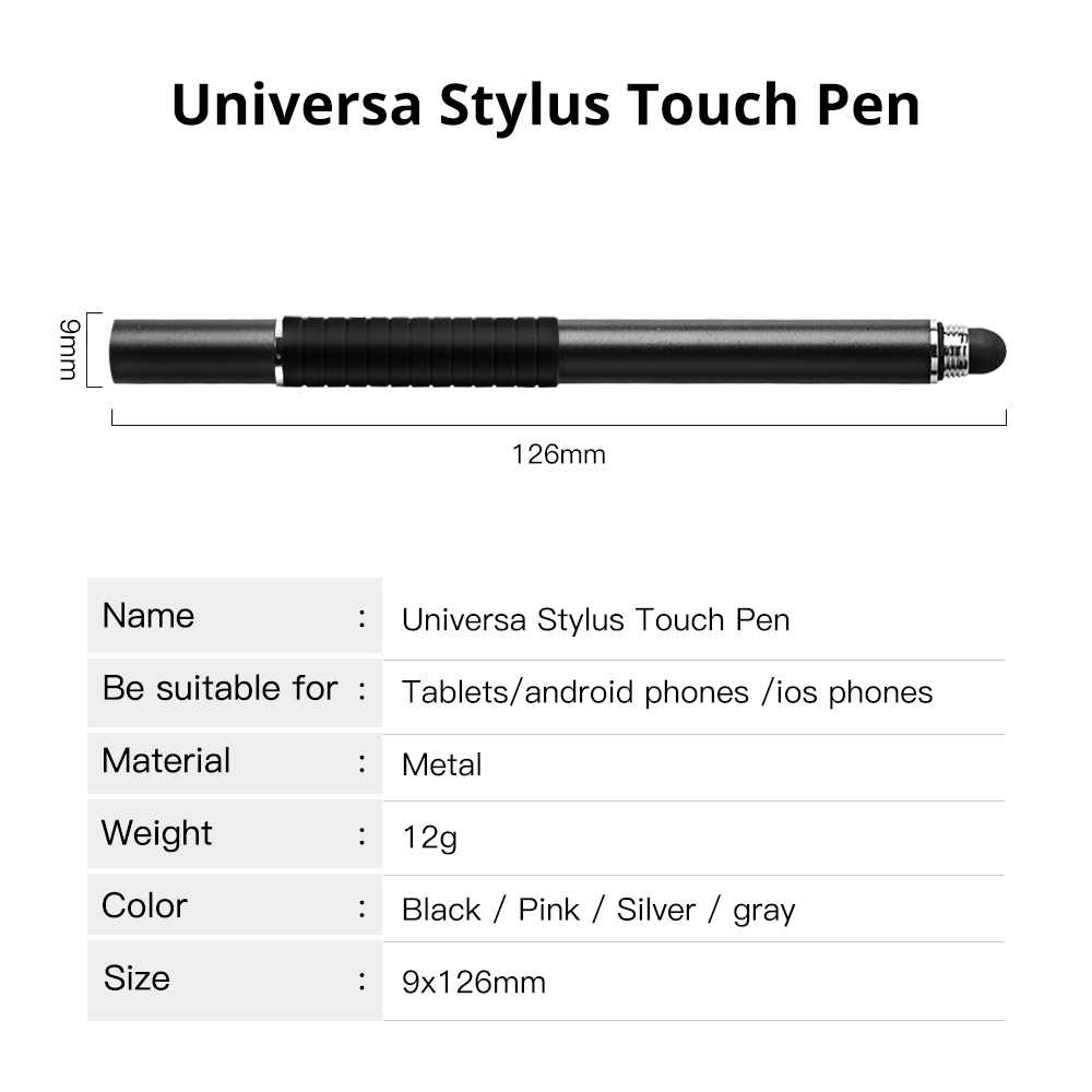 Lápiz Optico Touch Pen Universal Para Tablet Celular 3 En 1