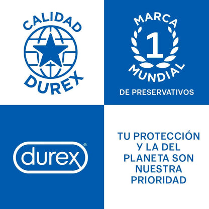 Durex Extra Seguro Caja 3 Condones/Preservativos Látex