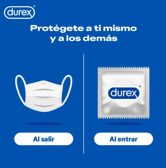 Durex Extra Seguro Caja 3 Condones/Preservativos Látex