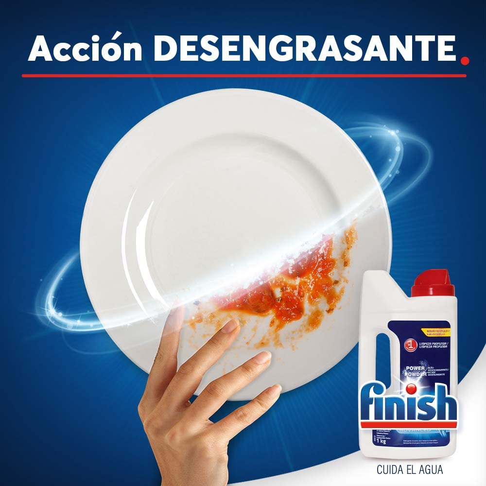 Finish Pack Detergente Botella 1 kg. + Abrillantador 400 ml. + Sal Ant –  Mirage Service SpA