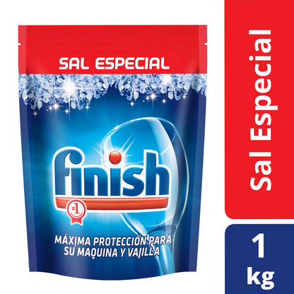 Finish Pack Tabletas 13 Uds. + Abrillantador 400 ml. + Sal Antisarro 1kg