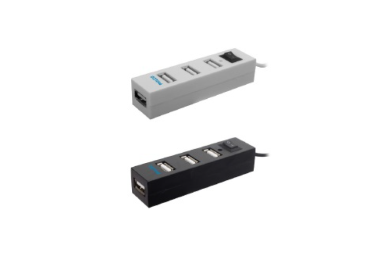 Mini Hub 4 Puertos Philco USB 2.0 Alta Velocidad