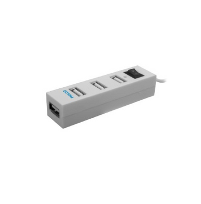 Mini Hub 4 Puertos Philco USB 2.0 Alta Velocidad