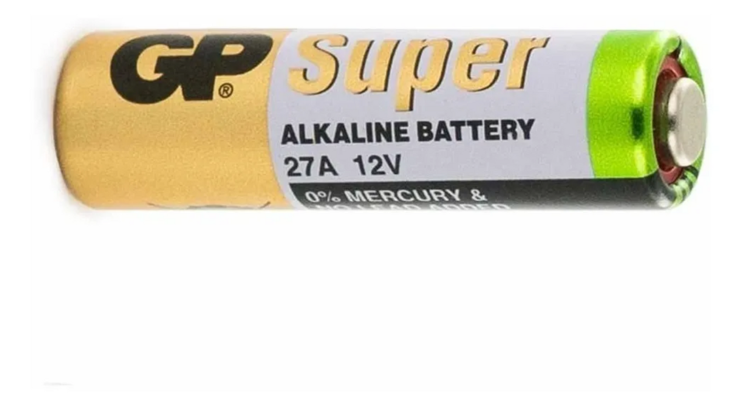 Pila Alcalina GP 27A A27 27AF MN27 A27G De 12V Pack 5 Unidades