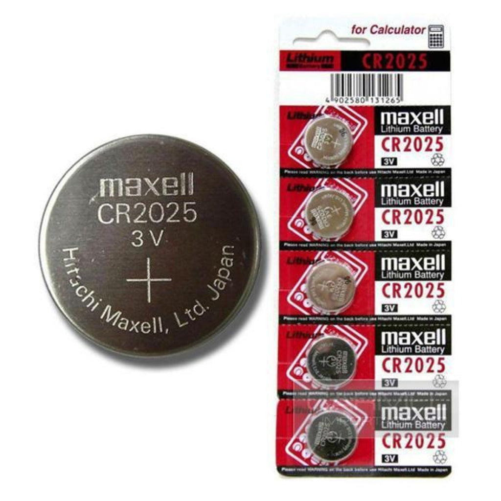 Pack de 10 pilas de botón toshiba cr2025 cp-1c - 3v