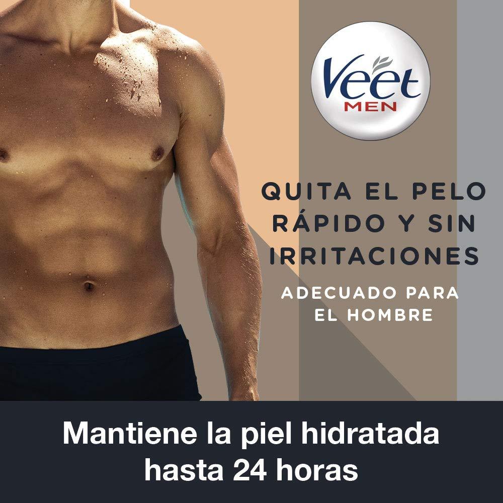 Veet For Men Crema Depilatoria Piel Normal 200 ml. Incluye Espátula