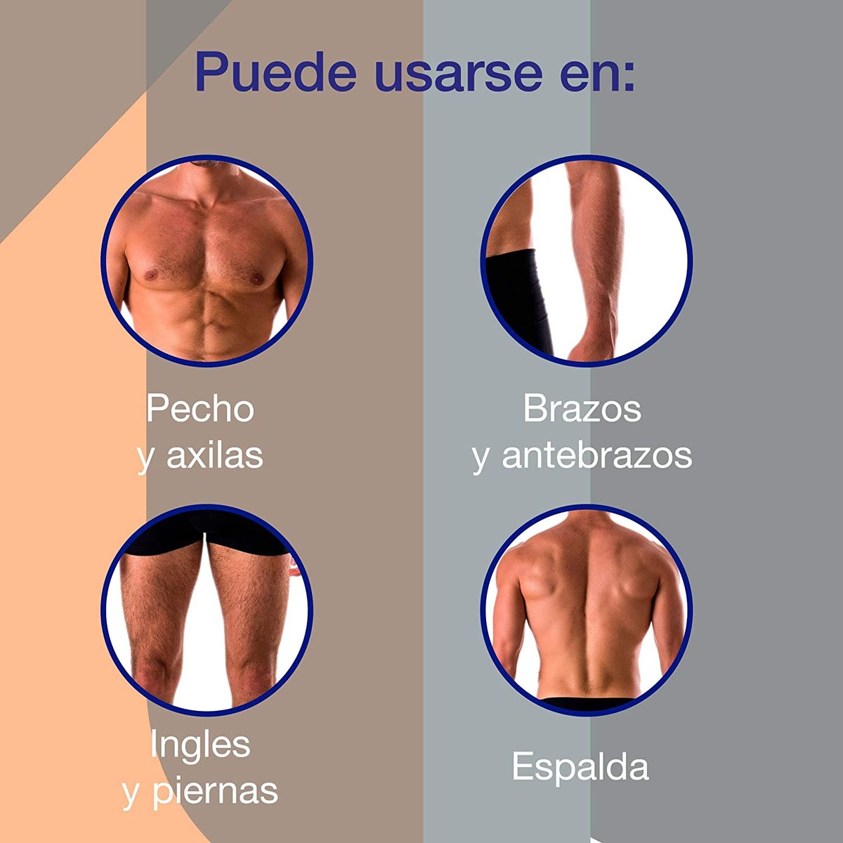 Veet For Men Crema Depilatoria Piel Normal 200 ml. Incluye Espátula